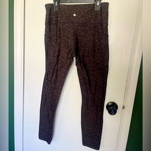 CRZ Yoga Fleece Lined Camo Leggings